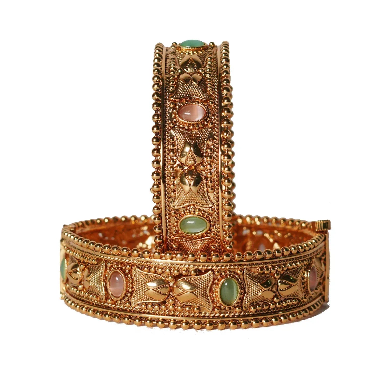 Stylish New Jewelry Collection for Women & Girl, Traditional Look Brass Bracelet for Ladies - The Golden Cascade